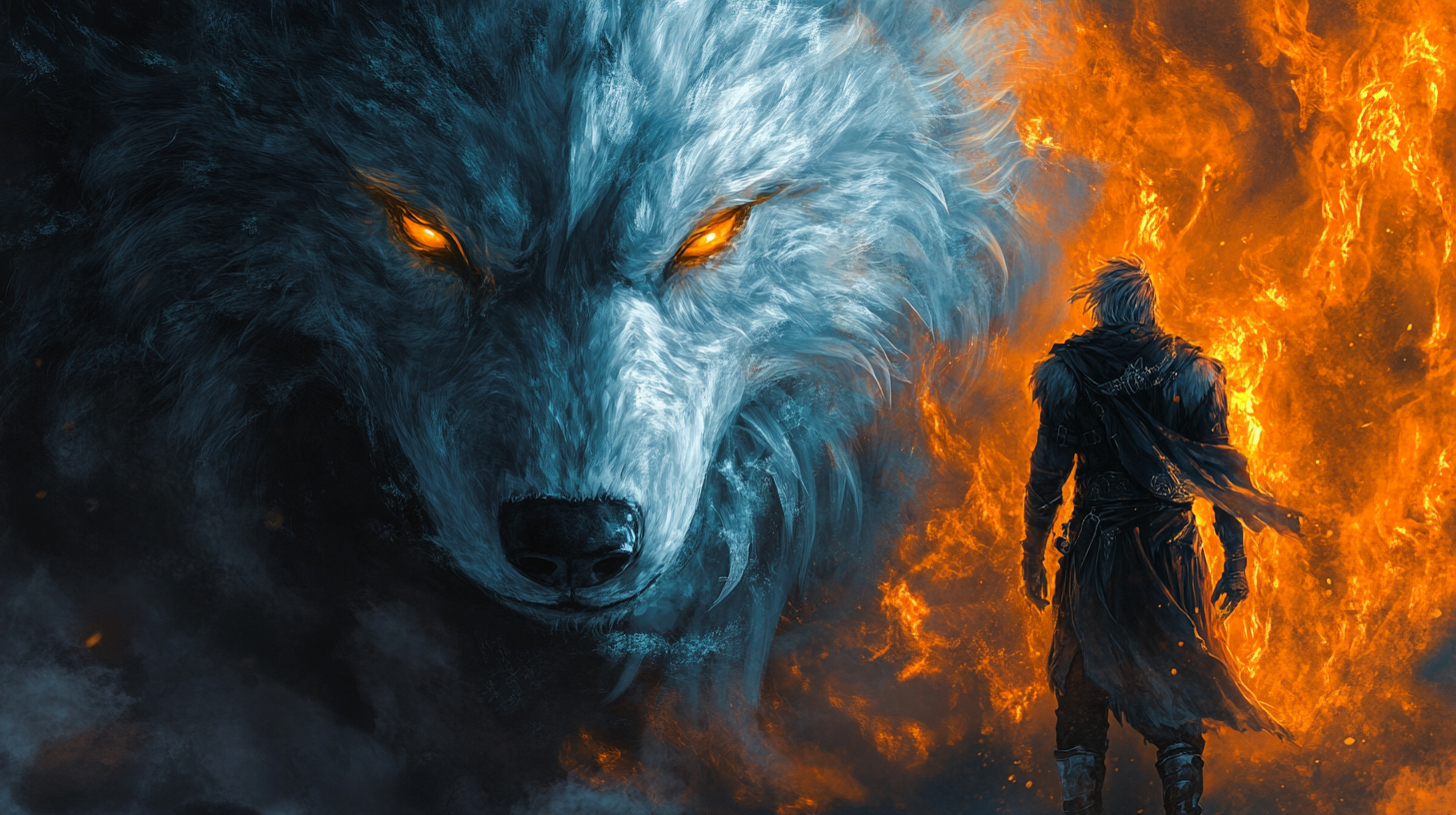 Fenrick the White Wolf&nbsp;Warrior